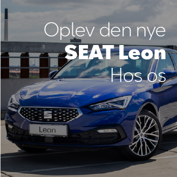  Oplev den nye SEAT Leon hos os 